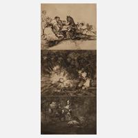 Francisco de Goya, Konvolut Radierungen111
