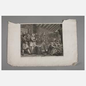 William Hogarth, Paar Radierungen