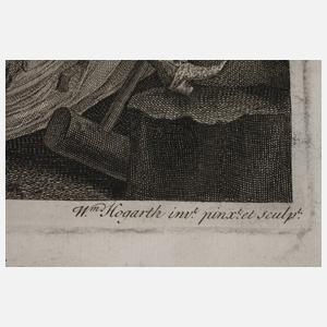 William Hogarth, Paar Radierungen