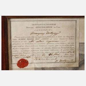 Francesco Pozzi, Schweißtuch der Veronika