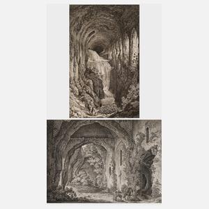 Johann Christian Reinhart, Paar Radierungen