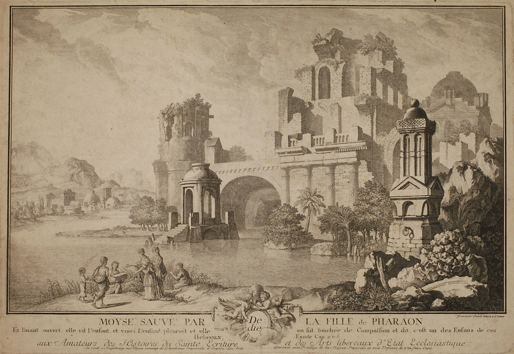 Karl Schütz, Orientalische Landschaft