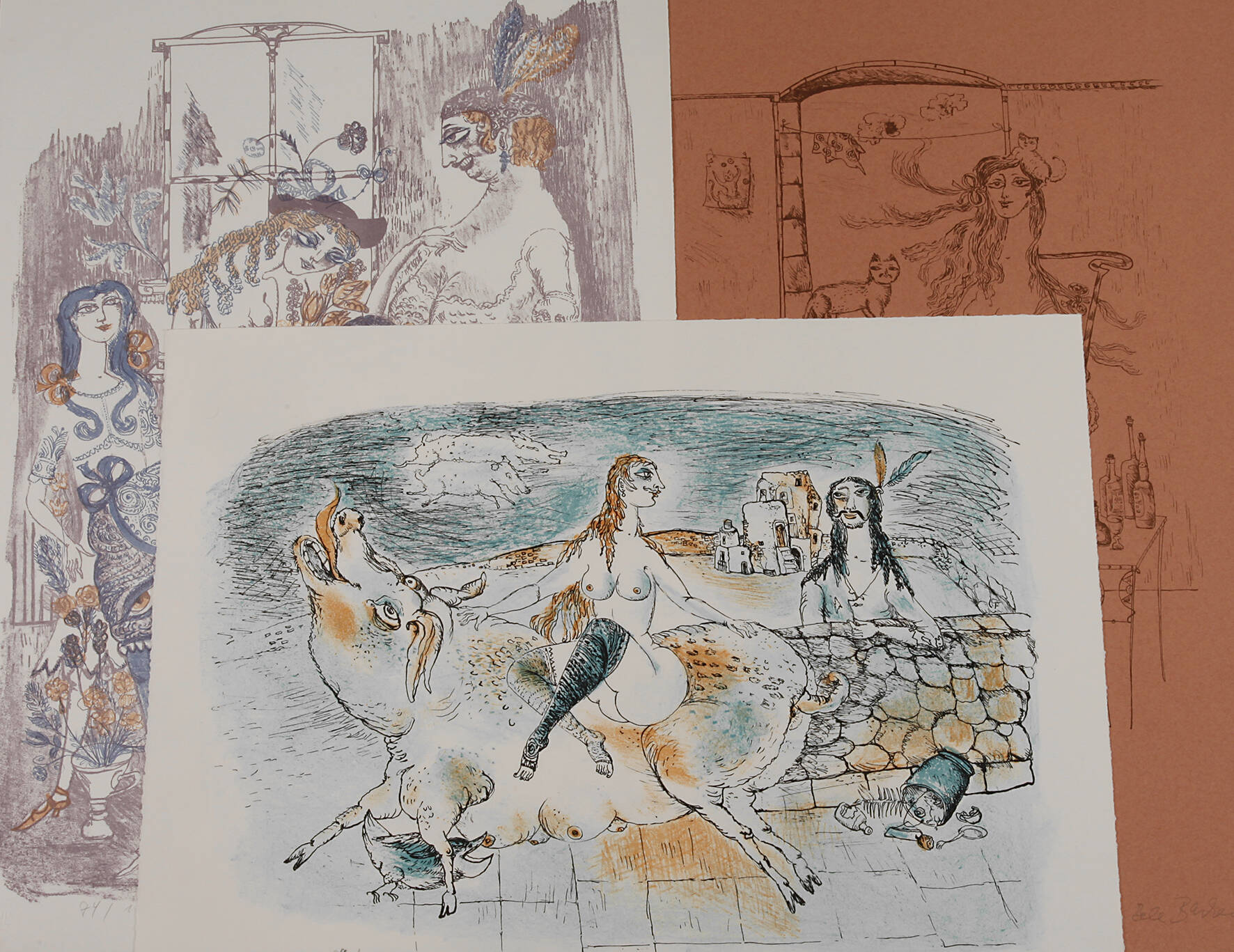 Bele Bachem, Graphikkonvolut