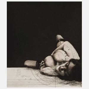 Klaus Böttger, "Liegender Akt"