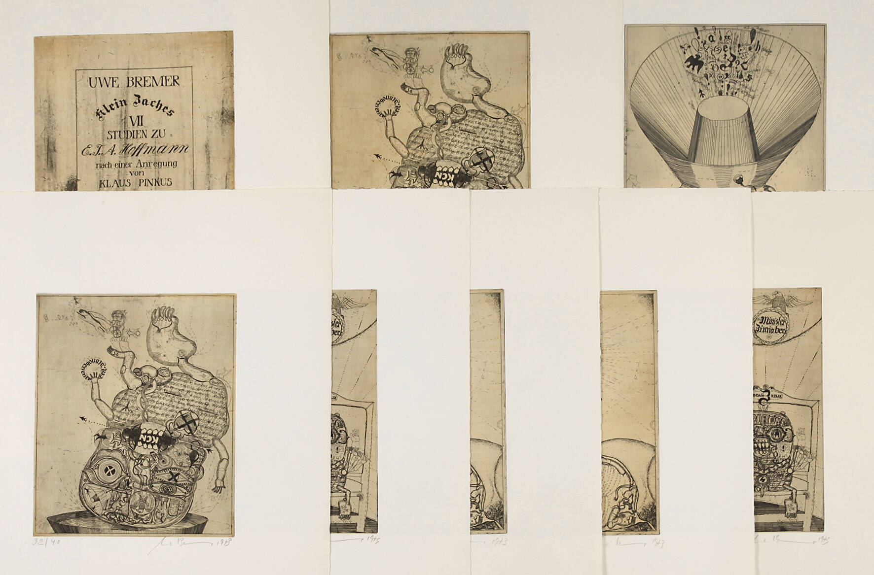 Uwe Bremer, zu E. T. A. Hoffmann "Klein Zaches"