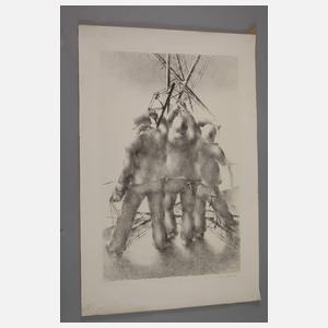 Georg Brendler, Bauarbeiter