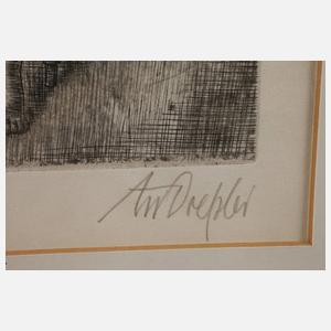 August Wilhelm Dressler, "Die Anprobe"