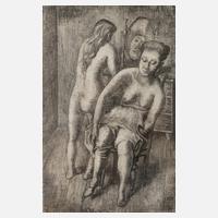 August Wilhelm Dressler, "Die Anprobe"111