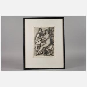 August Wilhelm Dressler, "Kokette"