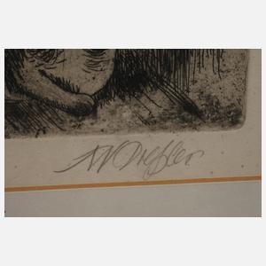 August Wilhelm Dressler, "Kokette"