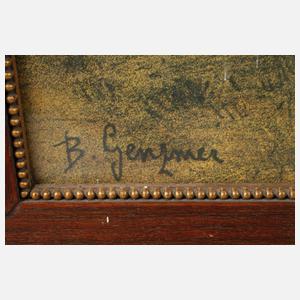 Berthold Genzmer, Drei Mädchen in Sommerlandschaft