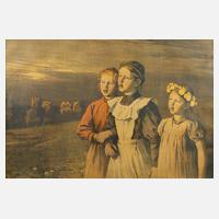 Berthold Genzmer, Drei Mädchen in Sommerlandschaft111