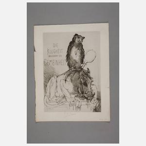 Prof. Ernst Moritz Geyger, "Die Klugheit …"