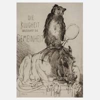 Prof. Ernst Moritz Geyger, "Die Klugheit …"111