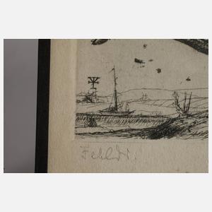 Erich Glas, "Springender Ochse"