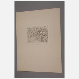 Prof. Rudolf Großmann,"Soldatenball"