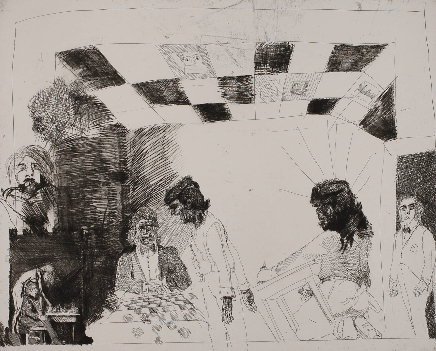 Prof. Alfred Hrdlicka, "Paul Morphy – der Vater"