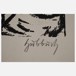 Prof. Karl Hubbuch, Markthalle von Paris