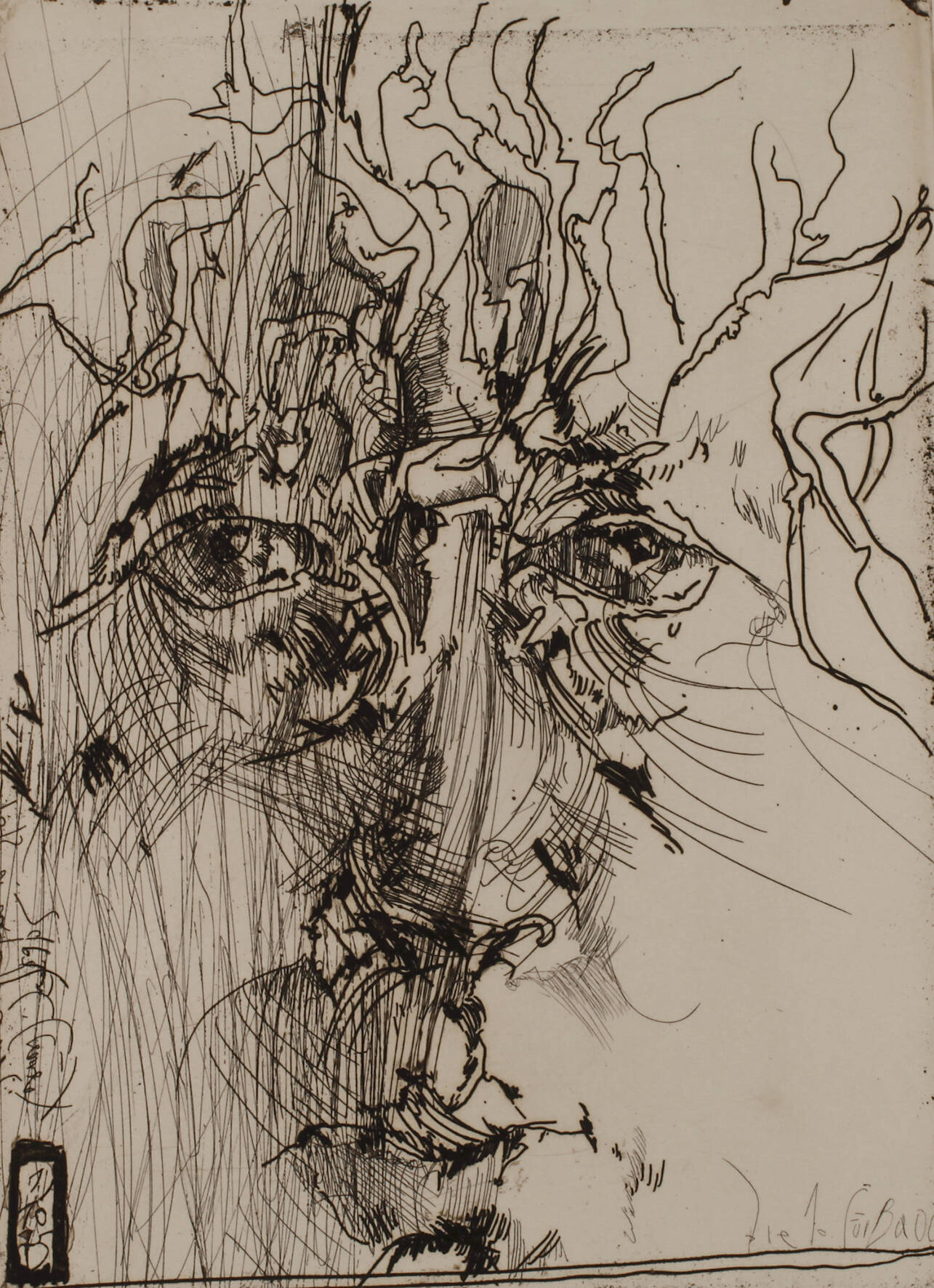 Horst Jansen, "Selbst"