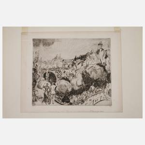 Jean Émile Laboureur, Berglandschaft