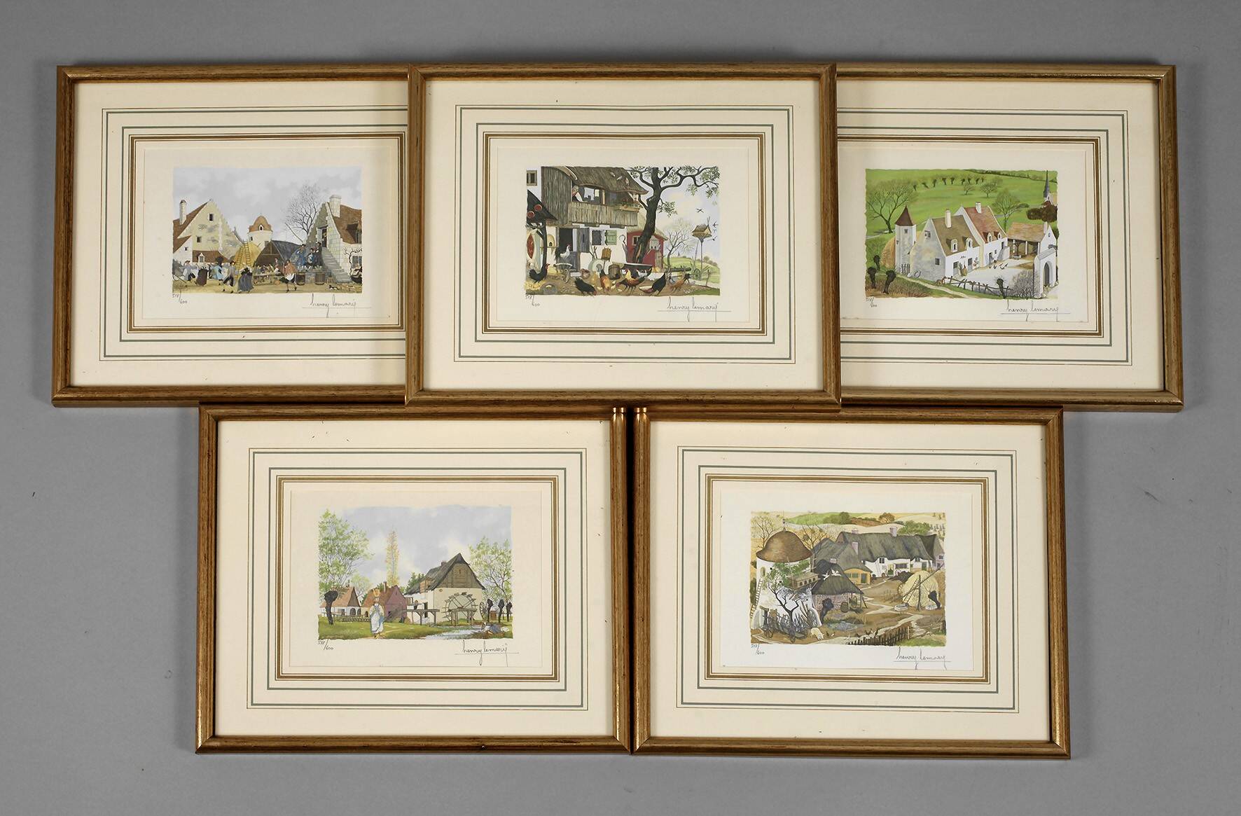 Henry Lemarié, Serie "Les Fermes"