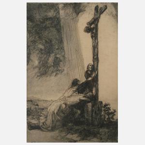 Anton Rausch, Drei Marien am Kreuz Jesu