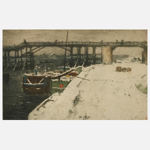 Tavik Frantisek Simon, Winter am Fluss