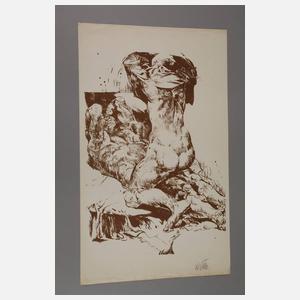 Prof. Willi Sitte, Liebespaar