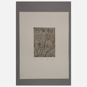 Bruno Voigt, Konvolut Radierungen