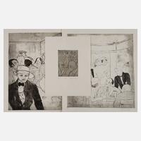 Bruno Voigt, Konvolut Radierungen111