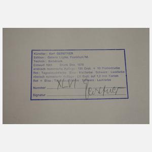 Karl Gerstner, Geometrische Komposition