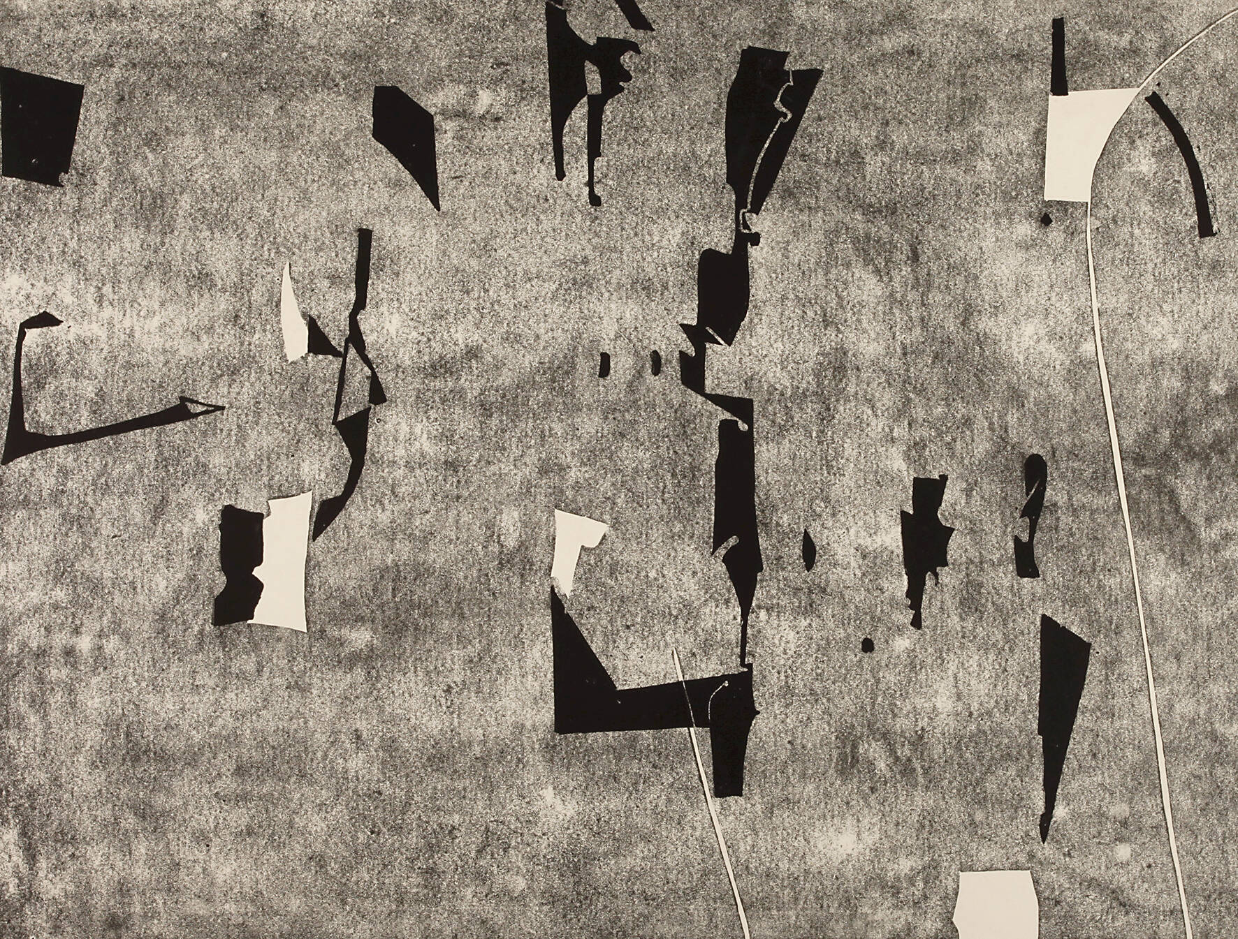 Irma Hühnerfauth, "Weiss Schwarz …"