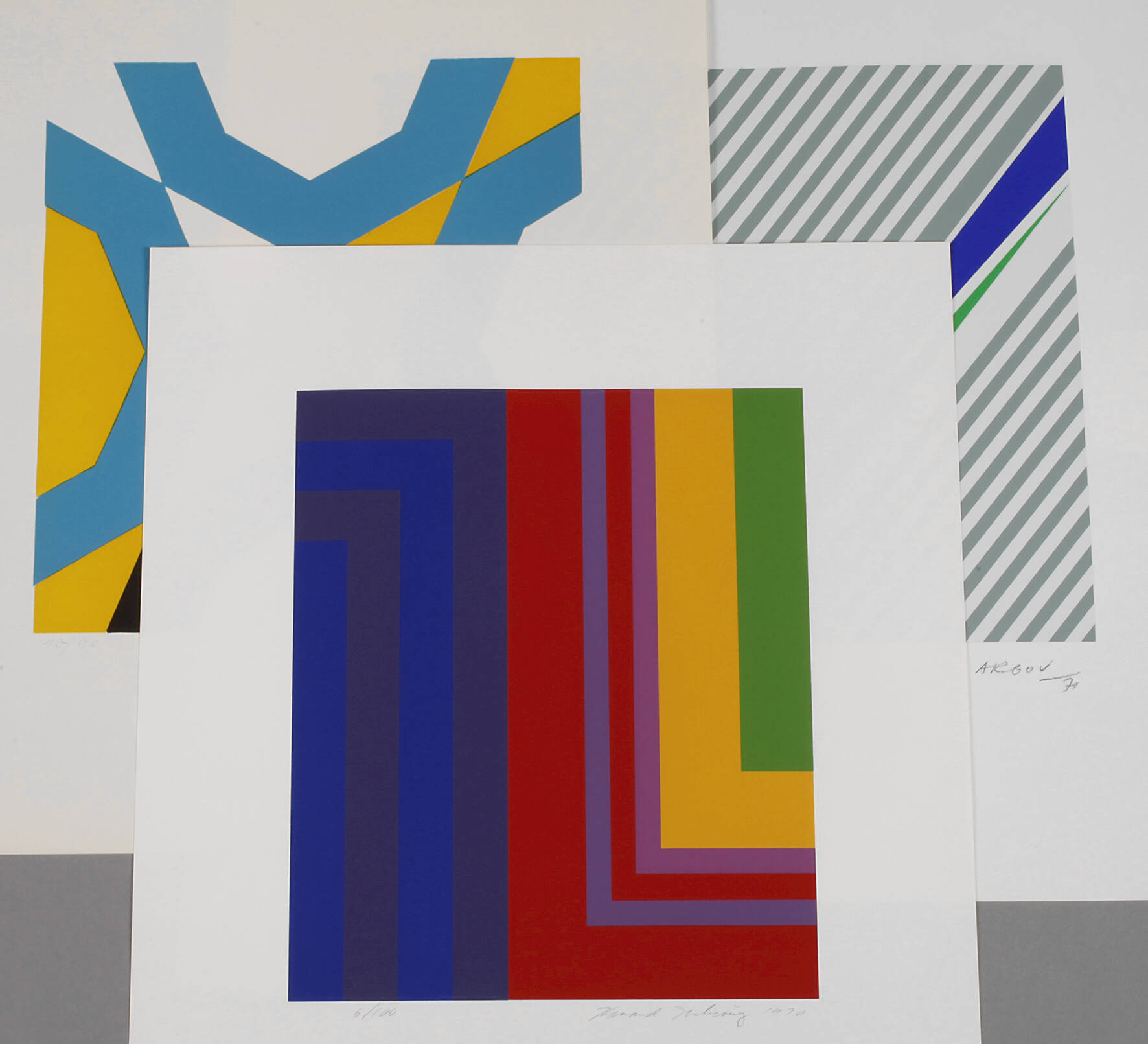 Howard Mehring, Geometrische Komposition