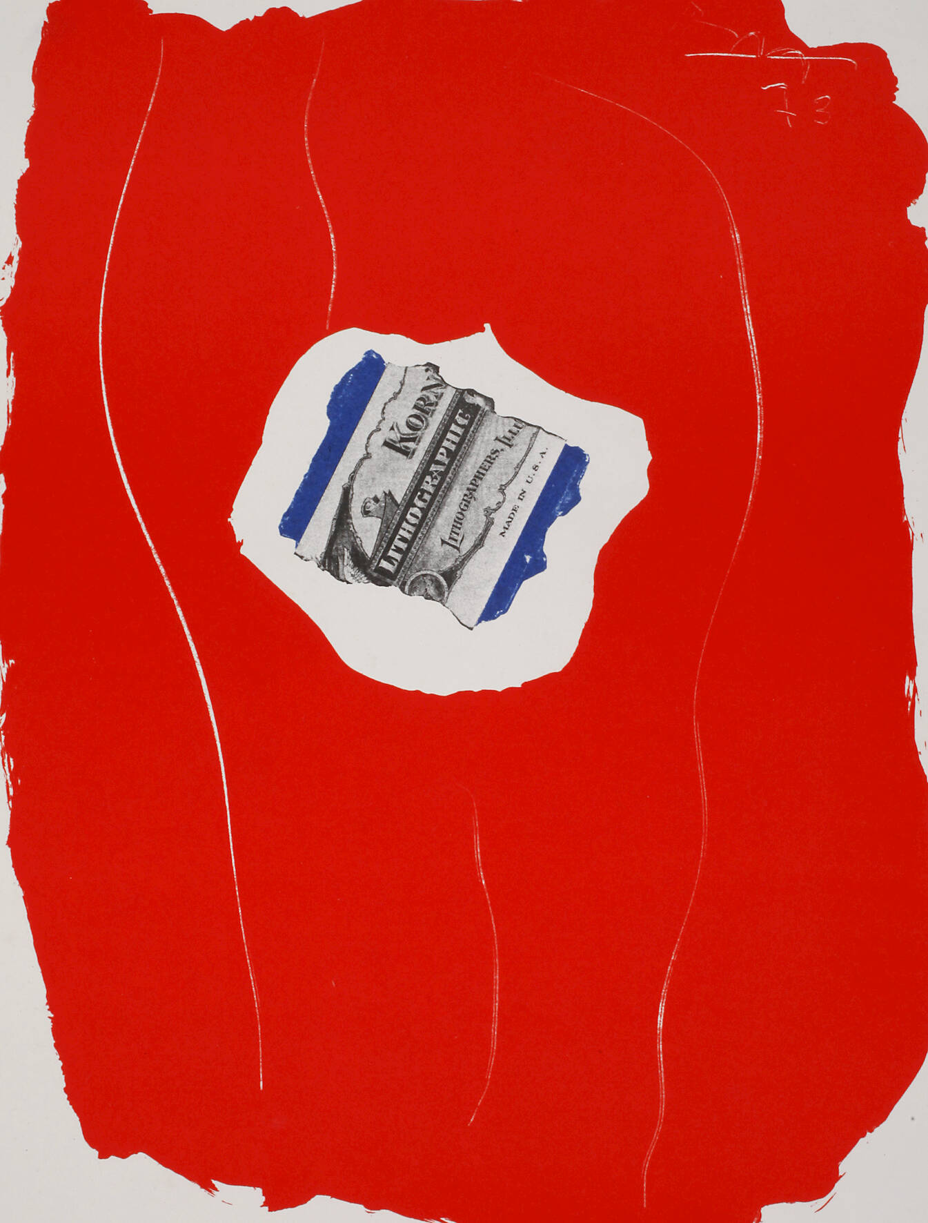 Robert Motherwell, "Tricolor"