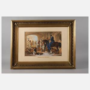 L. v. Altvatter, "Rückkehr von der Falkenjagd"