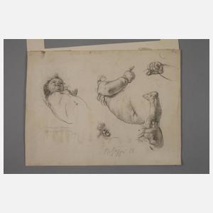 Prof. Ernst Moritz Geyger, Studienblatt