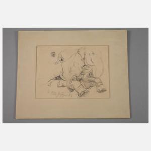 Prof. Ernst Moritz Geyger, Elefantenstudie