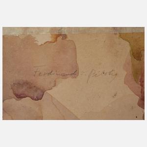 Prof. Ferdinand von Piloty, attr., Szene aus Schillers "Die Räuber"