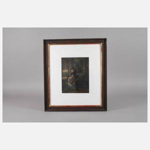 Prof. Ferdinand von Piloty, attr., Szene aus Schillers "Die Räuber"