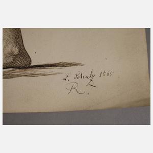 L. Schulz, Balancierender Knabe