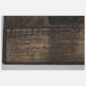 T. Vogel, Landschaft mit Wasserfall