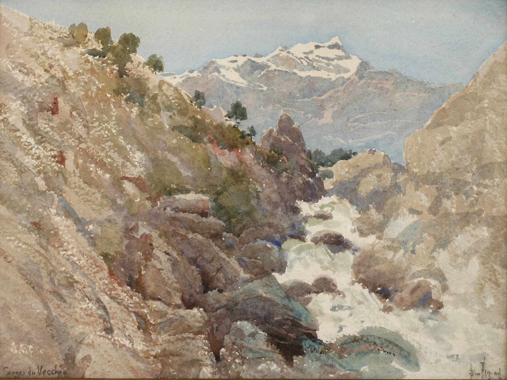 Émile Appay, "Carges du Vecchio"