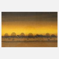 Werner von Boltenstern, Dorf mit Pferdekoppel111