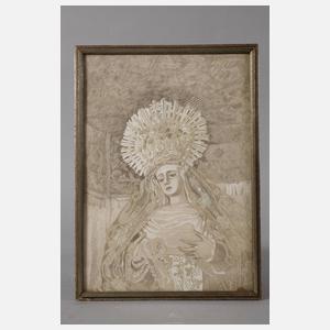 Erich Brude, Madonnenbildnis