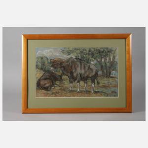 Fritz von Heider, Paar Rinder