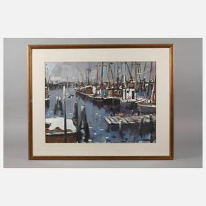 Erich-Ernst Heilmann, "Schiffe auf Rømø"