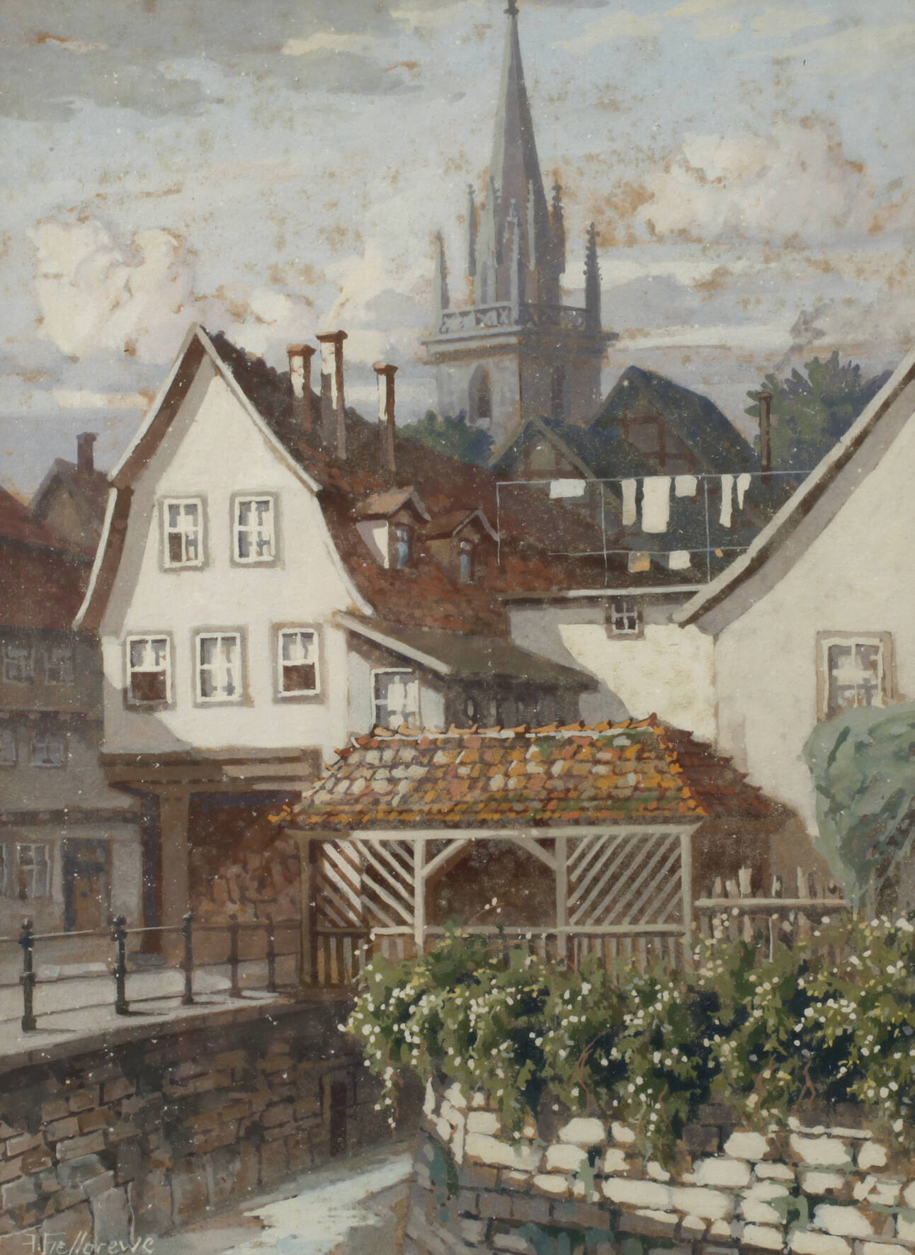 Joachim Hellgrewe, Partie in Langensalza