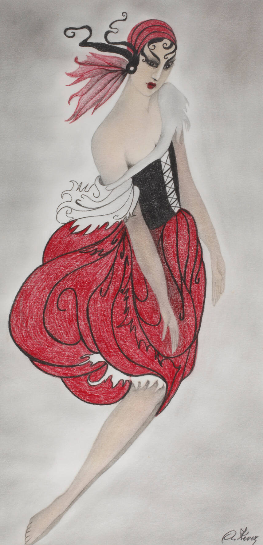 Herez, Art déco-Dame