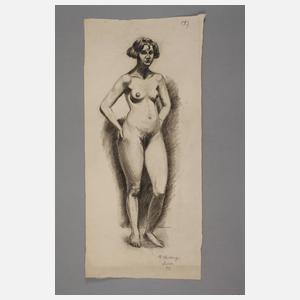 Ernst Holzhäuser, Damenakt