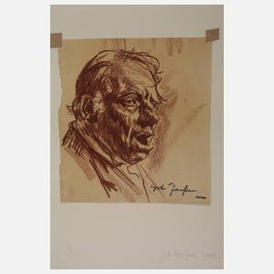 Prof. Gerhard Janssen, Paar Zeichnungen